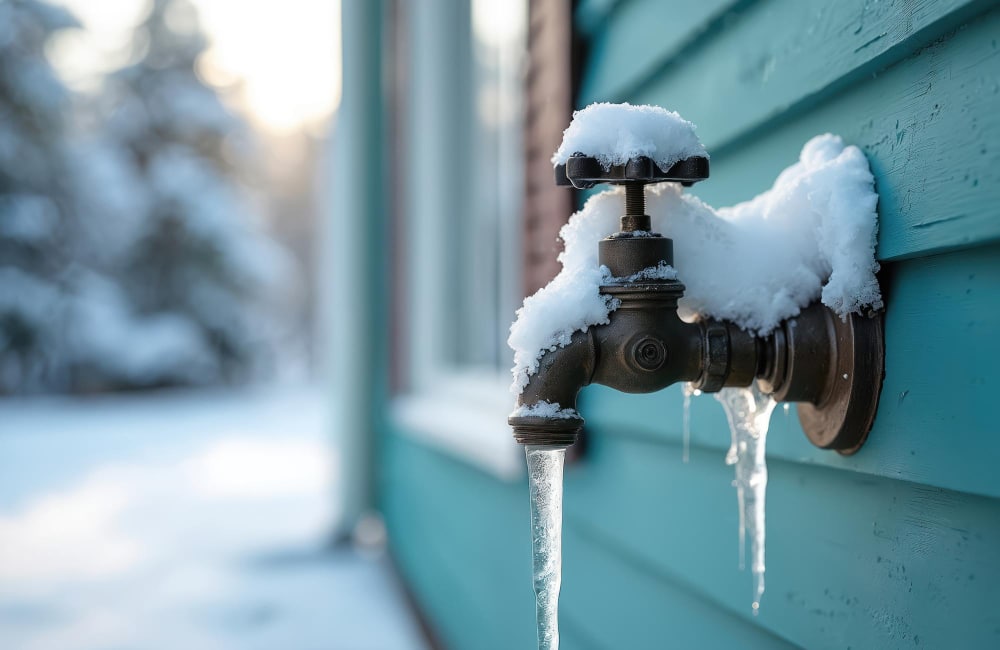 frozen water house